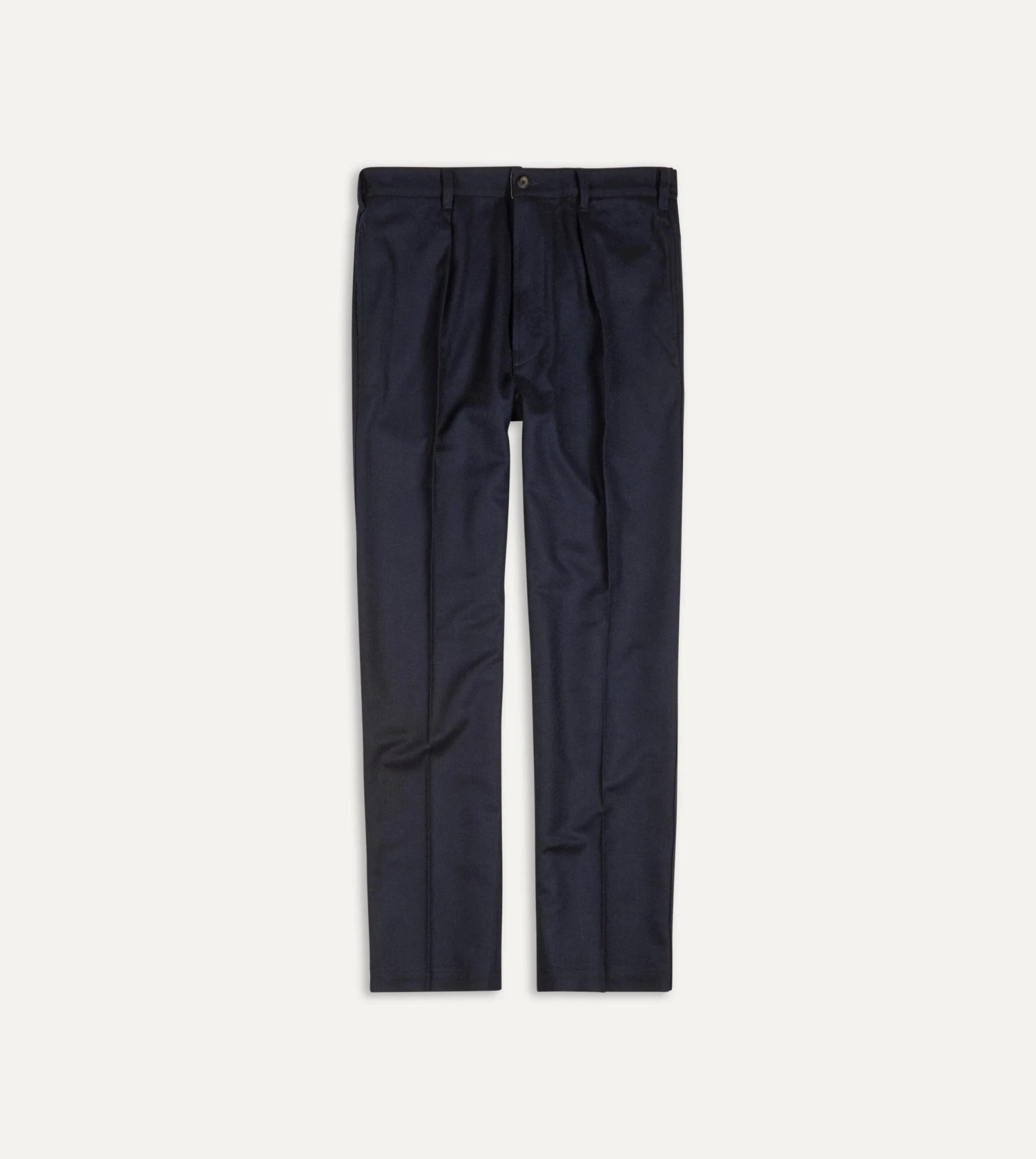 Navy Merino Wool Games Trouser 3 Navy Merino Wool Games Trouser
