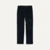 Navy Cotton Corduroy Games Trousers -Drakes Shop DR2A6E22619 01250 1