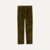 Olive Cotton Corduroy Games Trousers -Drakes Shop DR2A6E22619 02400 1