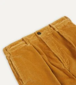 Corn Cotton Corduroy Games Trousers -Drakes Shop DR2A6E22619 05500 3