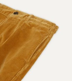 Corn Cotton Corduroy Games Trousers -Drakes Shop DR2A6E22619 05500 4