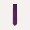 Purple Large Knot Grenadine Silk Tipped Tie -Drakes Shop FHG80N 06654 006 1
