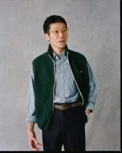 Dark Green Boucle Wool Zip Fleece Vest -Drakes Shop MicrosoftTeams image 34 228dc591 6859 4dc0 8bc5 58648b250f35