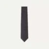 Navy Small Dot Silk Tipped Tie -Drakes Shop TIE E5080N 06873 001 1
